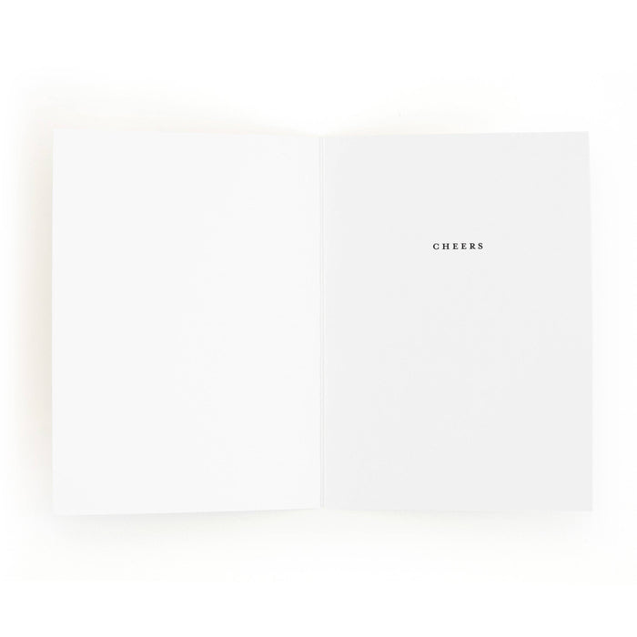 A Beautiful Journey, Wedding Greeting Card, Foil-Pressed
