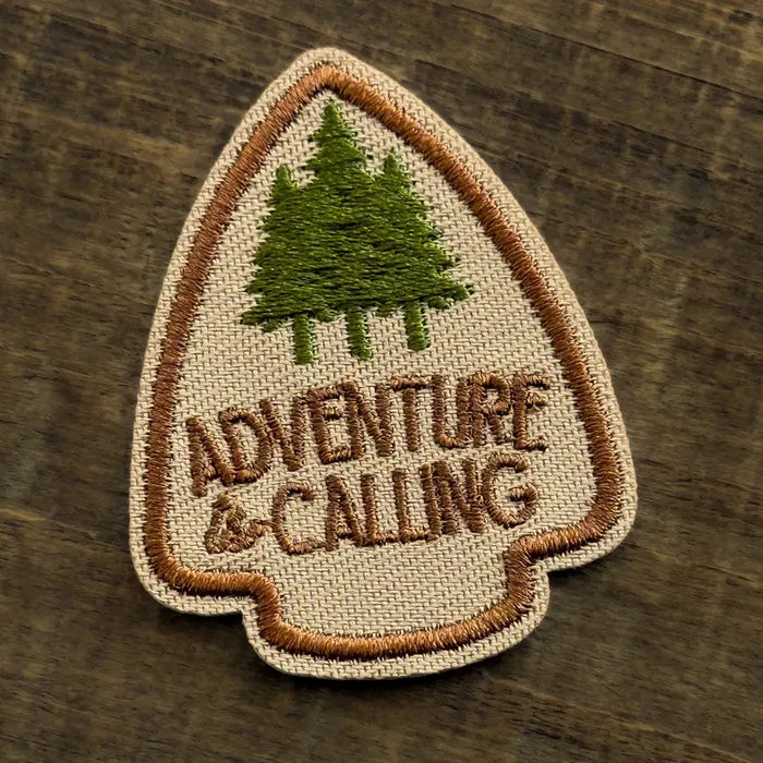 Adventure Is Calling | Velcro or Iron-On Patch for Pets