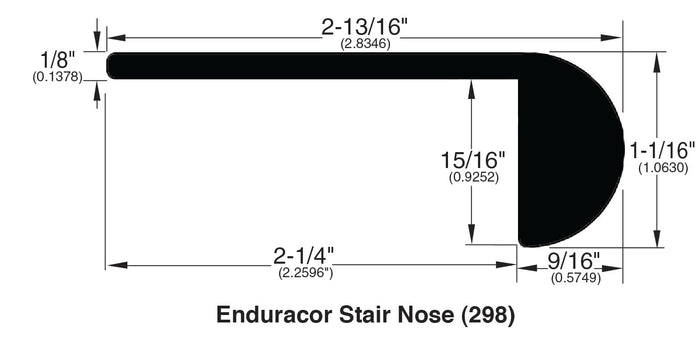Affluent - Cavern Vinyl Floor Moldings — view 2