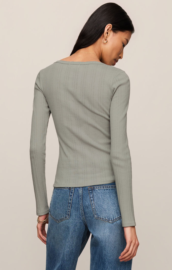 Audri Scalloped Top