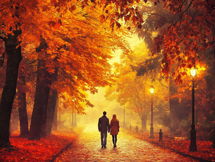 Autumn Park Stroll
