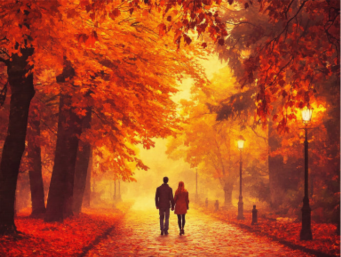 Autumn Park Stroll