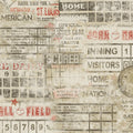 BASEBALL SCOREBOARDS TAN/MULTI  02387-77