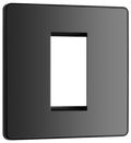 BG Evolve Black Chrome 1 module - square - PCDBCEMS1B-01