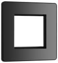 BG Evolve Black Chrome 2 module - square - PCDBCEMS2B-01