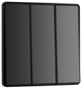 BG Evolve Black Chrome 3G 2-Way Switch, Edge Rocker - PCDBC43EB-01