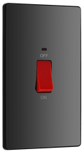 BG Evolve Black Chrome 45A DP Large Plate w/ Indicator - PCDBC72B-01