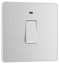 BG Evolve Brushed Steel 20A DP w/ Indicator - PCDBS31W-01