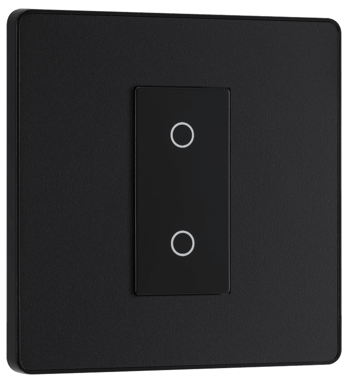 BG Evolve Matt Black 1G 2-Way Touch, secondary - PCDMBTDS1B-01