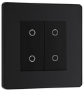 BG Evolve Matt Black 2G 2-Way Touch, secondary - PCDMBTDS2B-01