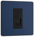 BG Evolve Matt Blue 1G telephone socket, master - PCDDBBTM1B-01