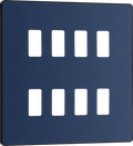 BG Evolve Matt Blue 8 module, square - RPCDDB8B-01