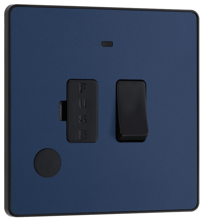 BG Evolve Matt Blue Switched & Fused w/ Indicator - PCDDB52B-01