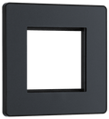 BG Evolve Matt Grey 2 module - square - PCDMGEMS2B-01