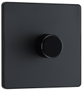 BG Evolve Matt Grey Single, 2 way push 200W - PCDMG81B-01