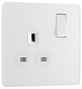BG Evolve Pearlescent White 1G SP Switch - PCDCL21W-01