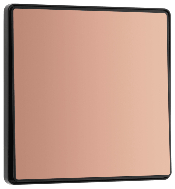 BG Evolve Polished Copper 1G 2-Way Switch, Edge Rocker - PCDCP12EB-01