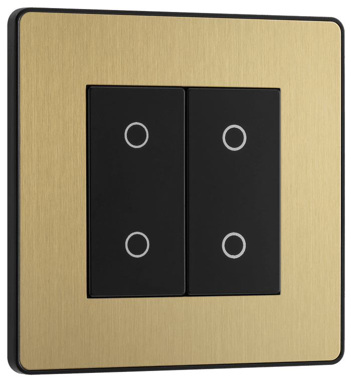 BG Evolve Satin Brass 2G 2-Way Touch, secondary - PCDSBTDS2B-01