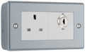 BG Metal Clad 1G Key-Controlled DP Switch - MC5SKYSWSW-01