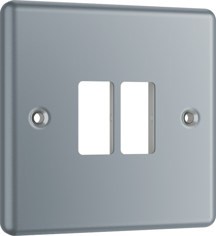 BG Metal Clad 2 module front plate - MMC2-01