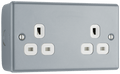 BG Metal Clad Double, unswitched - MC524-01