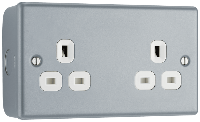 BG Metal Clad Double, unswitched - MC524-01