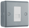 BG Metal Clad Single, telephone socket, master - MC5BTM1-01