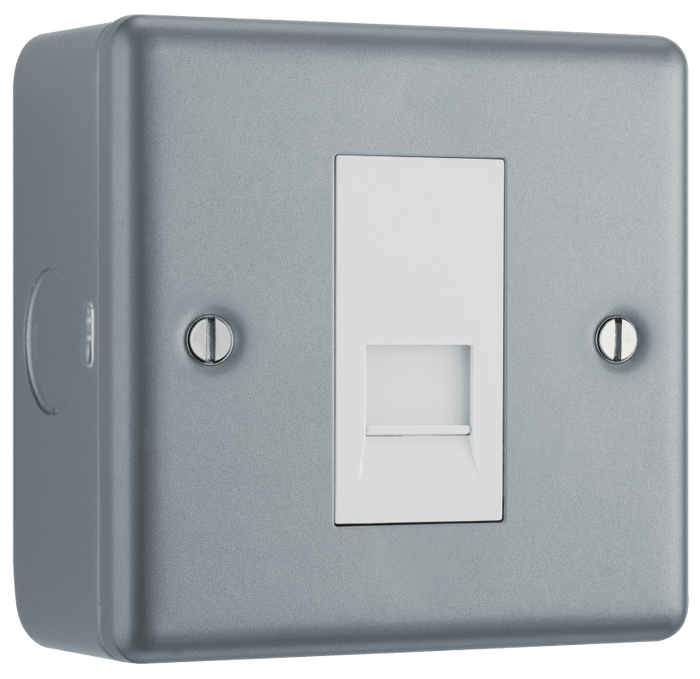 BG Metal Clad Single, telephone socket, master - MC5BTM1-01