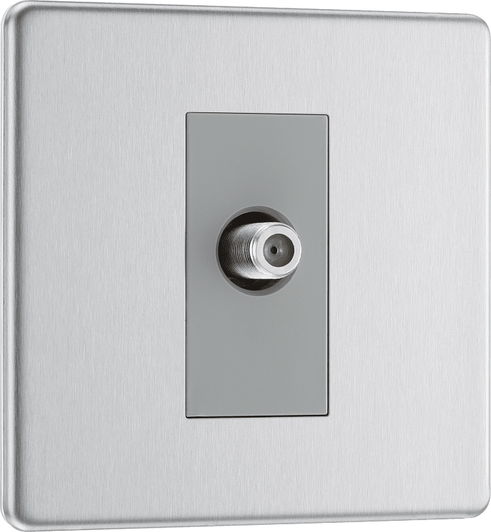 BG Nexus Flatplate Brushed Steel 1G satellite - FBS64-01