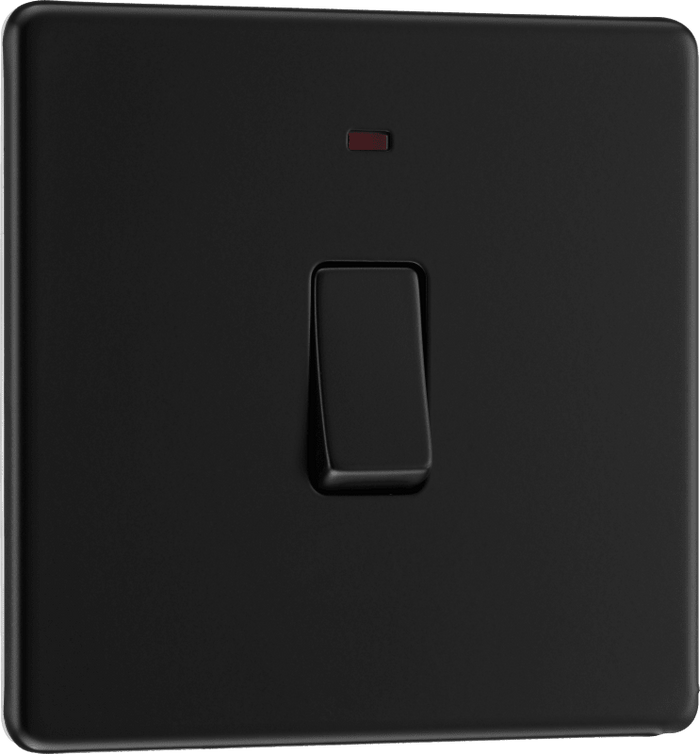 BG Nexus Flatplate Matt Black 20A DP w/ Indicator - FFB31-01