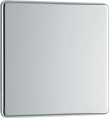 BG Nexus Flatplate Polished Chrome 1G blank plate - FPC94-01