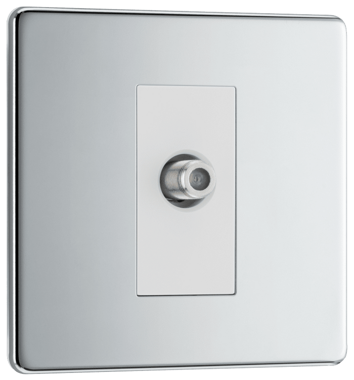 BG Nexus Flatplate Polished Chrome 1G satellite - FPC64-01