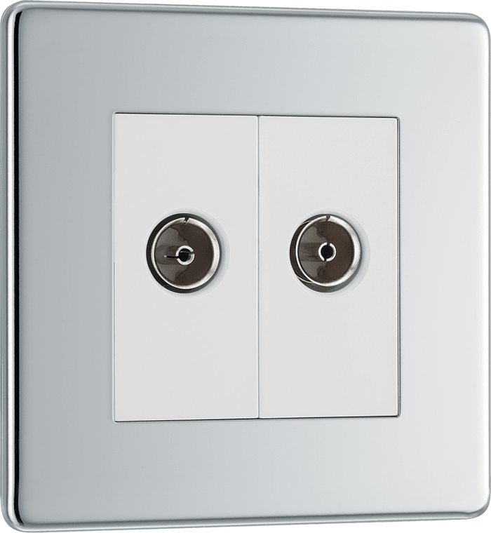 BG Nexus Flatplate Polished Chrome 2G Co-Axial - FPC61-01