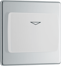 BG Nexus Flatplate Polished Chrome Hotel key card switch - FPCKYCSW-01