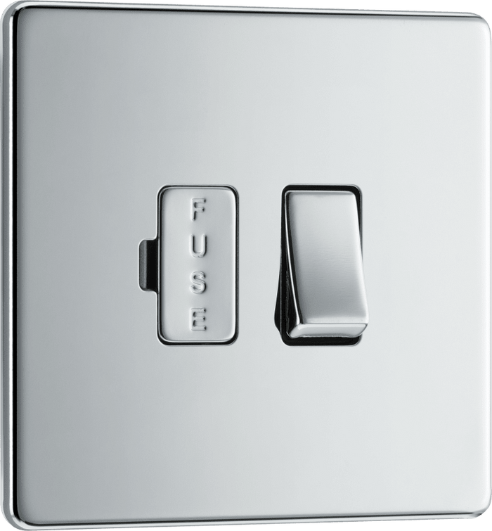 BG Nexus Flatplate Polished Chrome Switched & Fused - FPC50-01