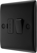 BG Nexus Metal Matt Black Fused Connection Unit