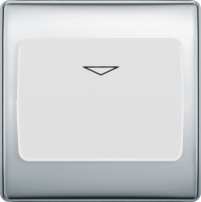 BG Nexus Metal Polished Chrome Hotel Key Card Switch