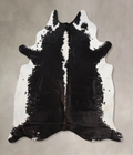 Black and White Cowhide Rug #B10538