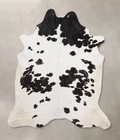 Black and White Cowhide Rug #B10300