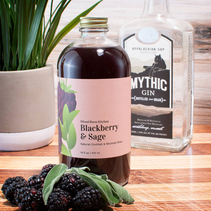 Blackberry & Sage Cocktail Mixer and Mocktail Mixer
