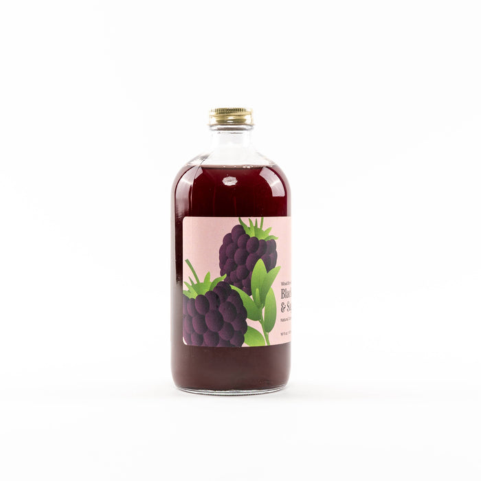 Blackberry & Sage Cocktail Mixer and Mocktail Mixer
