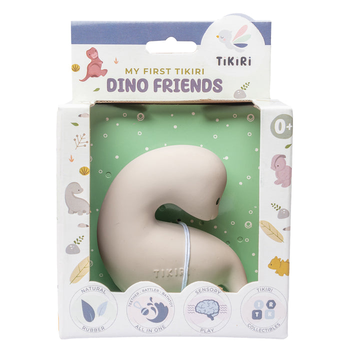 Brachi Natural Rubber Teether, Rattle and Bath Toy