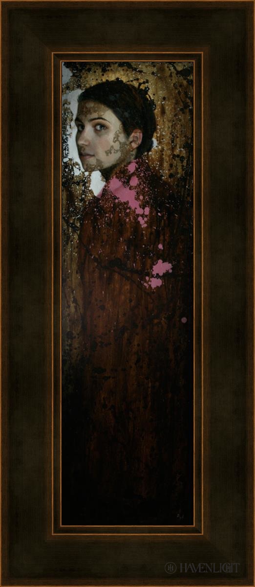 Burnt Umber Open Edition Print / 5 X 17 Frame A 21 1/4 9 Art