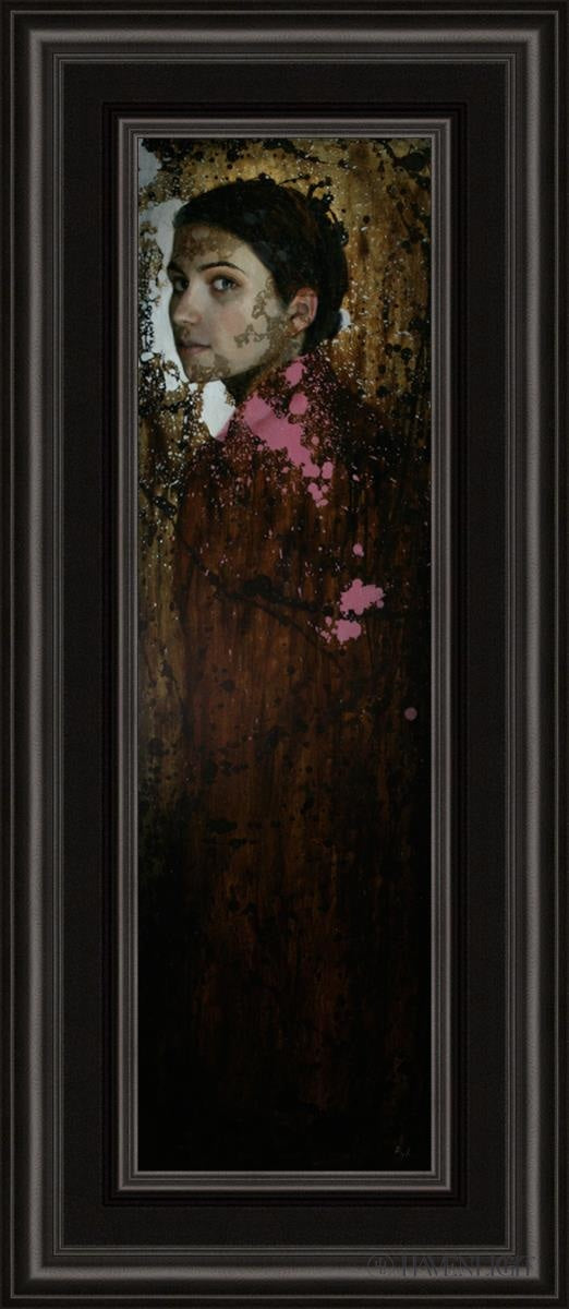 Burnt Umber Open Edition Print / 5 X 17 Frame B 21 1/4 9 Art