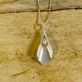 Calla Lily Pearl Necklace