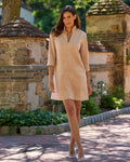 Callie Dress - Faux Suede