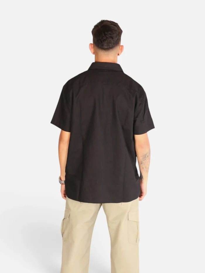 Camisa NTF Lino Negra