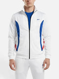 Campera Reebok Cierre Capsula Futbol Blanco/Azul