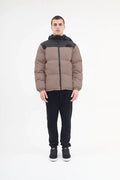 Campera Vart Puffer Esteroide Beige