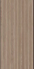 Canne 3D Ecru Black 24x48 Relief Porcelain Wall Tile